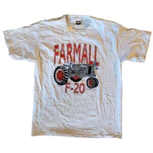 Vtg 90s FARMALL TRACTOR  XL T-Shirt F-20 1992 Case Corp Single